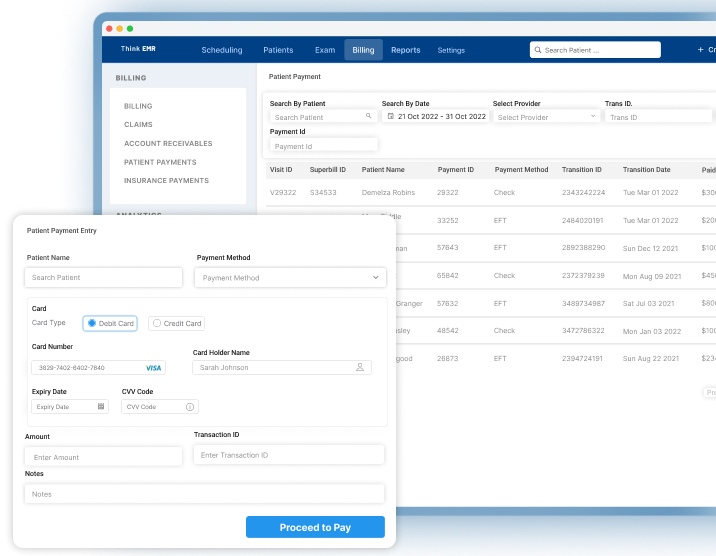 billing and insurence image