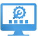 Building and maintaining web applications icon