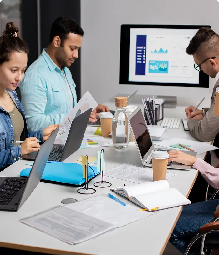 Team collaboration meeting