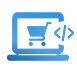 E-commerce development icon