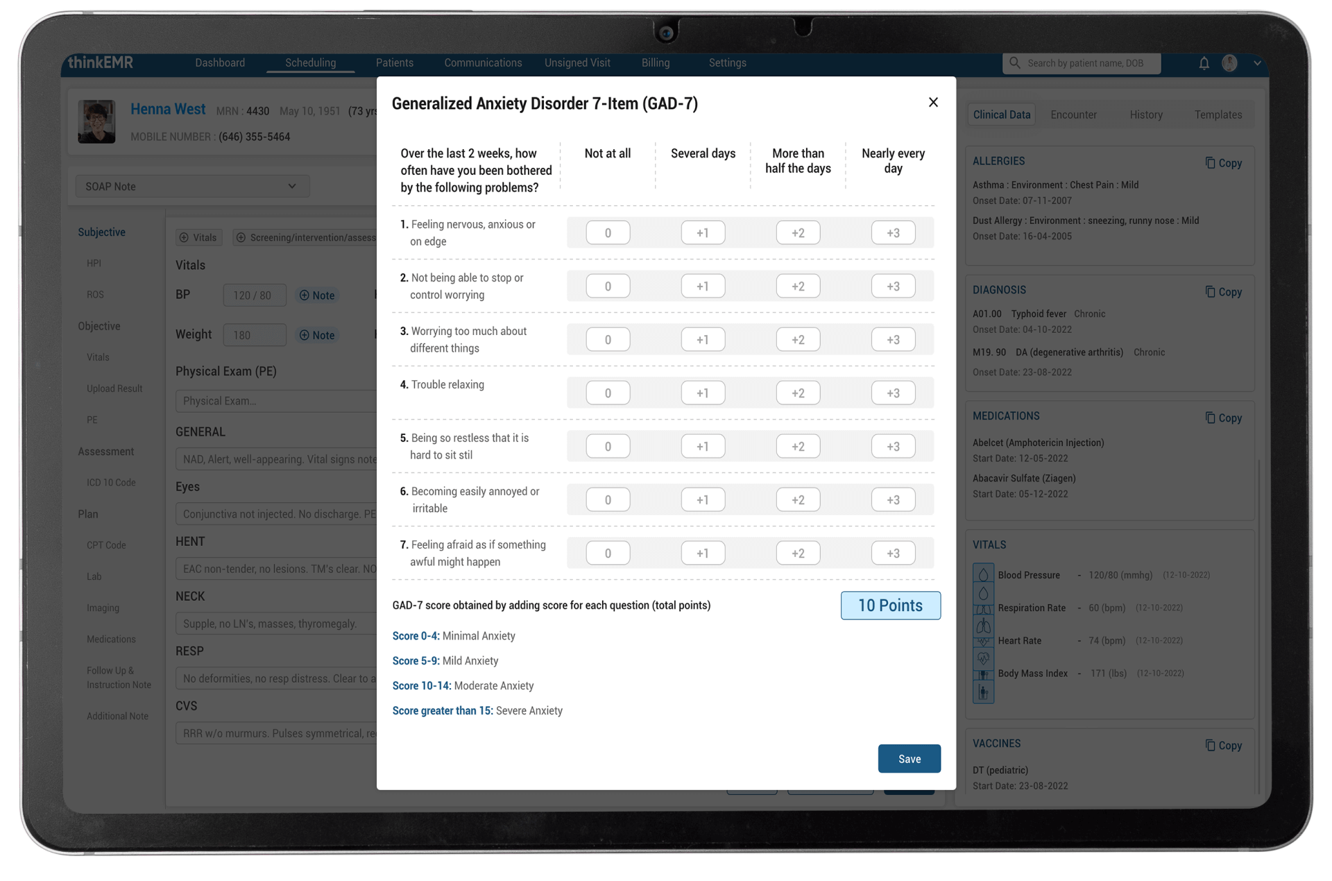 workflow diagram of aesthetic emr software