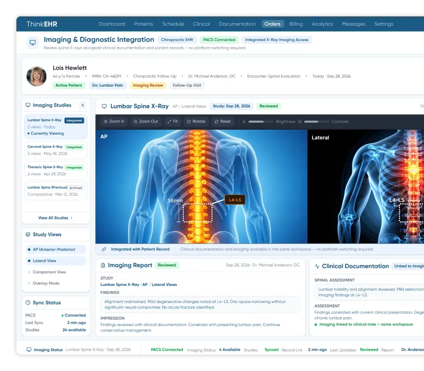 Prescription pop-up window in custom primary care software