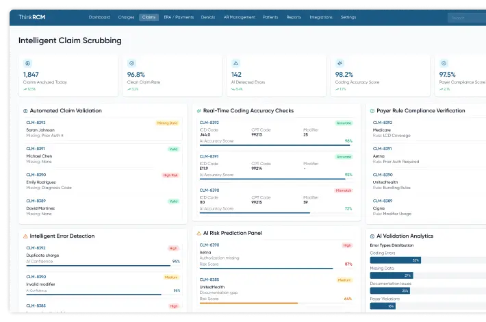 intelligent claim scrubbing feature image