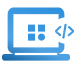 IoT Dashboard Development icon