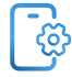 Mobile app development icon