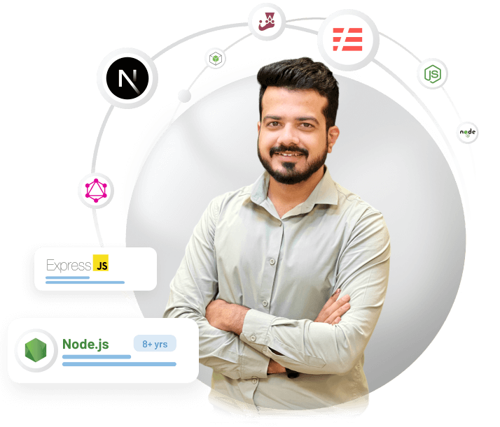 Dedicated nodejs developer India for hire