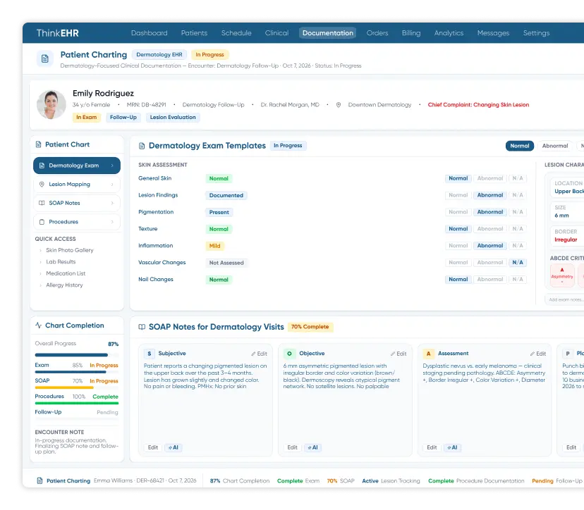 Patient referral window in custom primary care software