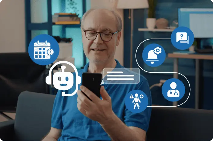 Tailored dashboard showing patient health details in healthcare software development