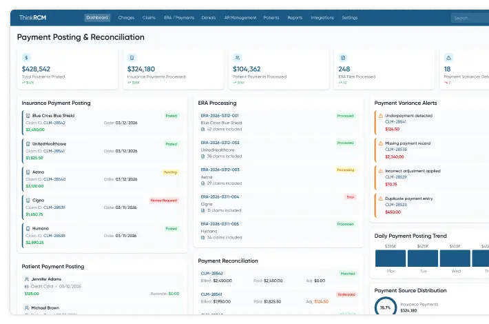 payment posting & reconciliation feature image
