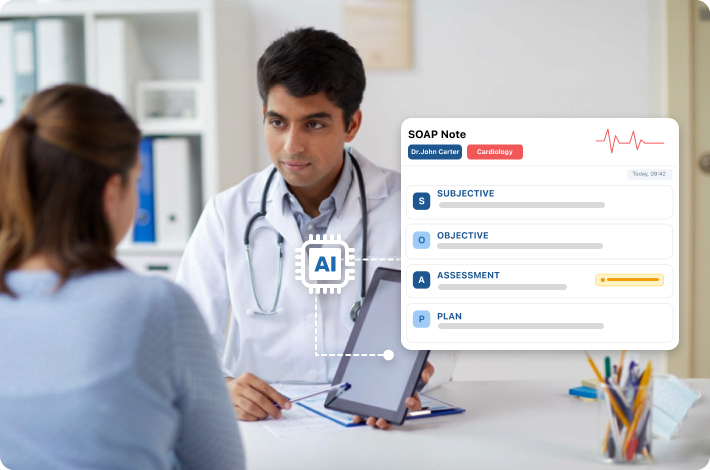 Patient appointment scheduling screen on custom EHR