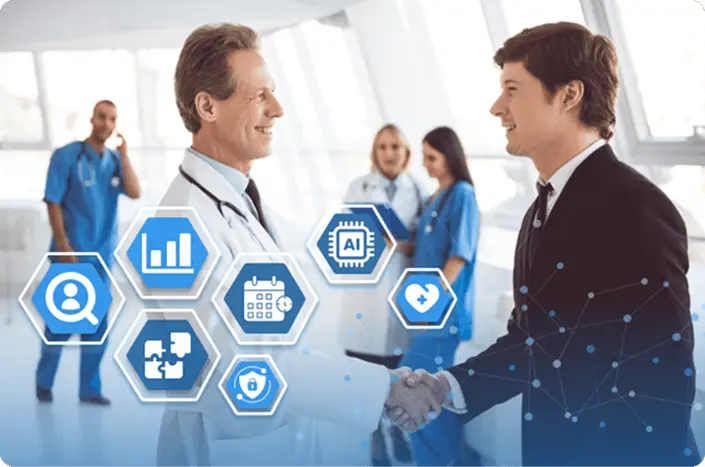 A healthcare software developer showing his elegance in wide range of technologies to embrace your healthcare practice