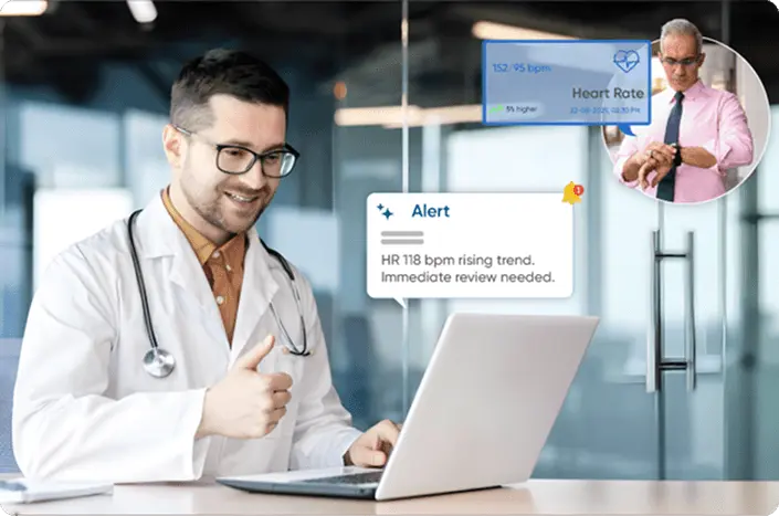 A SOAP note taking window with a window to add new information or documents