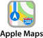 apple maps logo