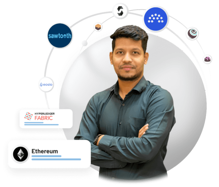 Dedicated Blockchain developer India for hire.