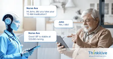 Enabling 24/7 Virtual Nurse Assistant with AI for a Chronic Care Platform card Image