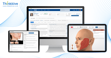 Pre-built templates designed by dermatologists reduce charting time by 50% card Image