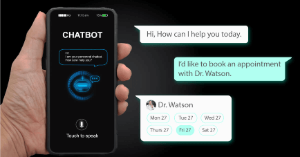 HealthCare Chatbot system using artificial intelligence card image