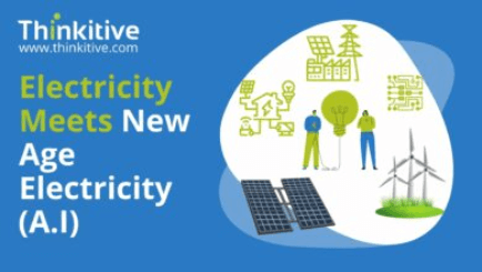 Electricity Meets New Age Electricity (A.I) card image
