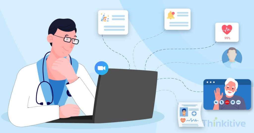 Integration of Telehealth Features in EMR Software card image