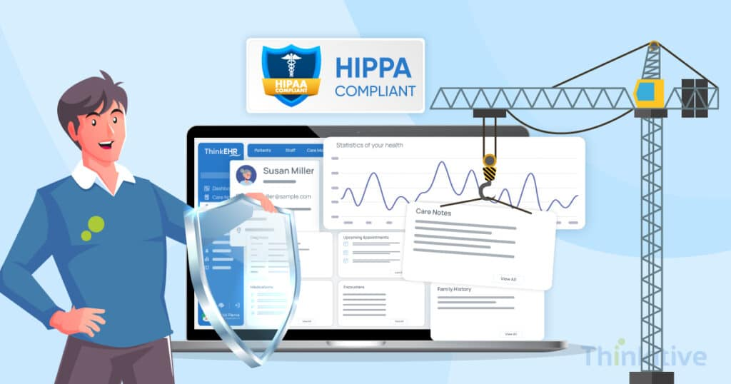 Custom EHR: Interoperability, Security & Compliance card image