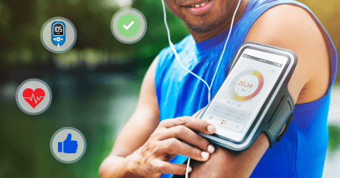 Complete application for lifestyle change, habit building and diabetes control with Continuous Glucose Monitoring (CGM) card image