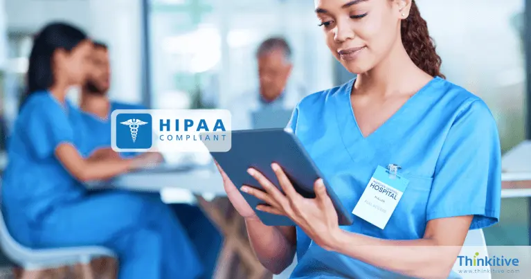 Medical staff mobile app integrated with HIPAA-compliant EHR card Image