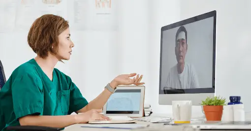 The complete 24*7 telehealth software for care coordinator that enhances access, improves quality of care card Image