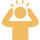 Frustrated user icon representing poor EHR usability and user experience.