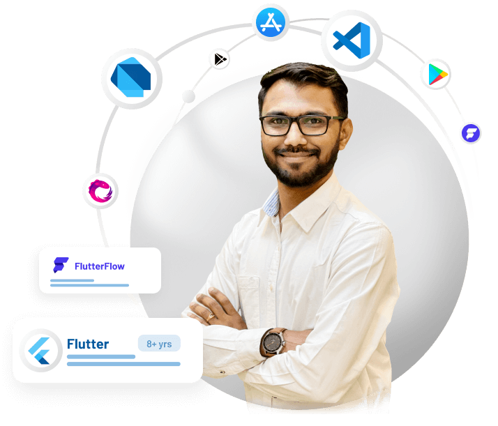 Dedicated flutter developer available for hire