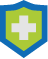 Icon representing a payer with a medical cross symbol.