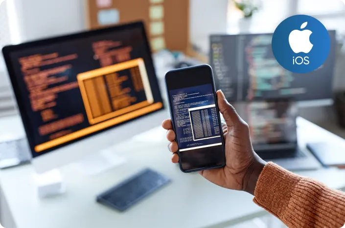 A healthcare professional using AI analytics software for analyze data for verifying AI readiness