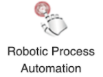 Robotic process automation (or RPA)