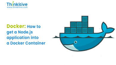 Docker: How to get a Node.js application into a Docker Container card image