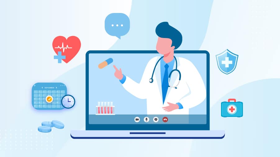 Telemedicine Software Development: Features, Process and Cost Card Image