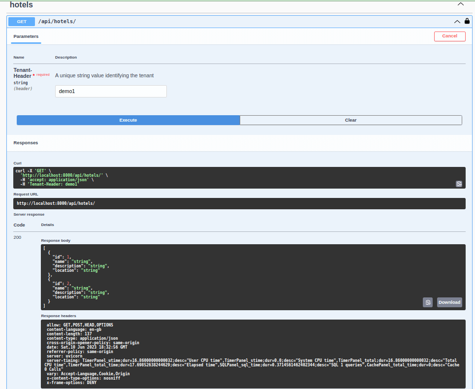 postAPI-3 How to Build Multi Tenants application with Django, Django Rest Framework and Django Tenant