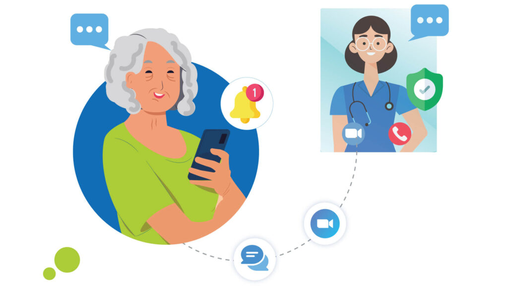 Real-time-Communication-and-Updates-2-1024x576 Empowering Patients: How Custom Software Can Enhance the Home Care Experience