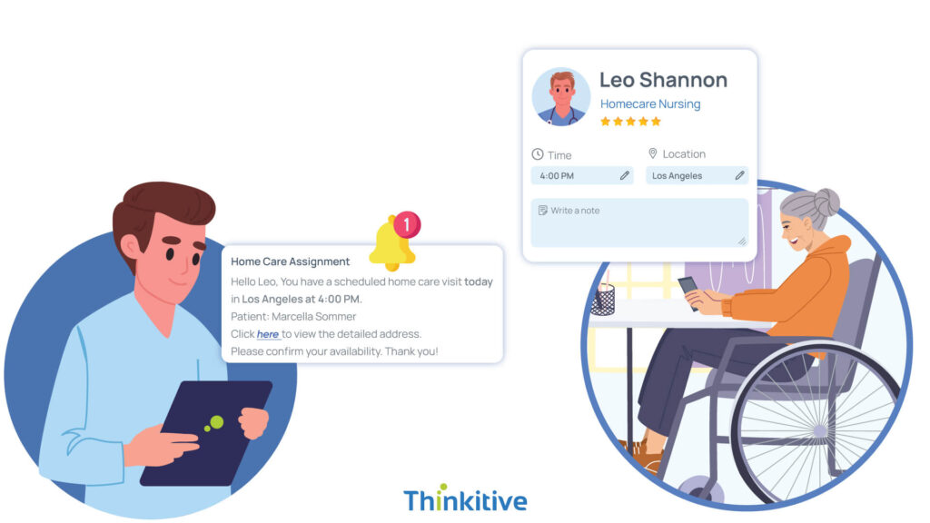 Streamlined-Scheduling-and-Dispatch-1024x576 5 Ways Custom Software Can Improve the Efficiency of Your Home Care Agency