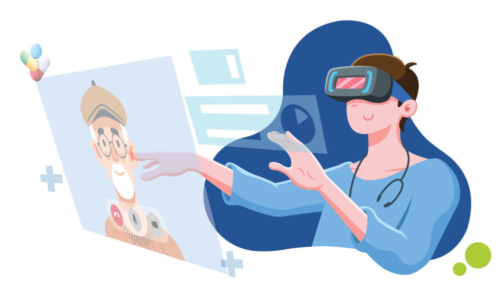 The-Role-of-Augmented-Reality-AR-Virtual-Reality-VR-in-Home-Care-1024x576 The Future of Home Care: Emerging Technologies and Custom Software Solutions