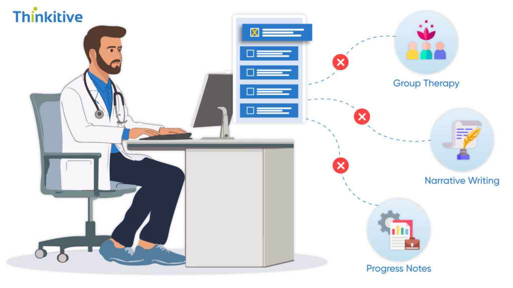 One-Size-Fits-All-Design-That-Ignores-Mental-Health-Needs-1024x576 The Mental Health Documentation Crisis: When Generic EHRs Fail Your Practice